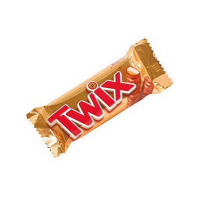 Šokoladinis batonėlis TWIX, 50 g-Šokoladiniai batonėliai-Saldumynai