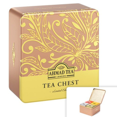 Juodos arbatos rinkinys AHMAD CHEST FOUR, 40 pak. x 2 g-Juodoji arbata-Arbata