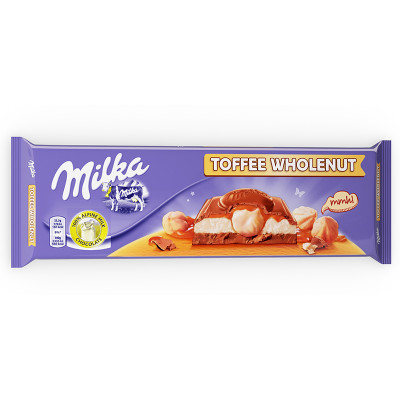 Šokoladas MIILKA Toffee Nuts, 300g-Šokoladas-Saldumynai