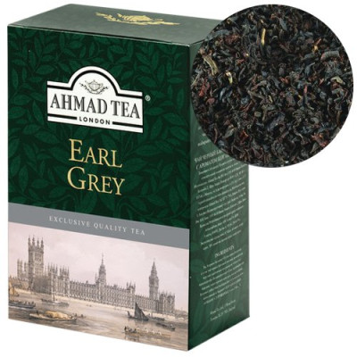 Juodoji arbata AHMAD EARL GREY, 100g, biri-Juodoji arbata-Arbata