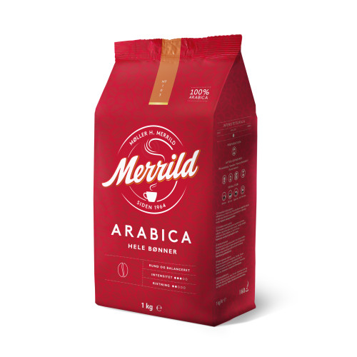 Kavos pupelės MERRILD, 1 kg-Kavos pupelės-Kava, kakava