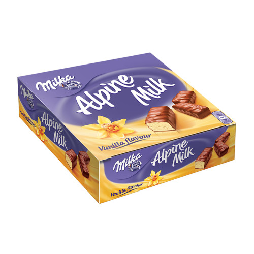 Šokoladų rinkinys MILKA Alpine Milk, 330 g-Saldainiai-Saldumynai