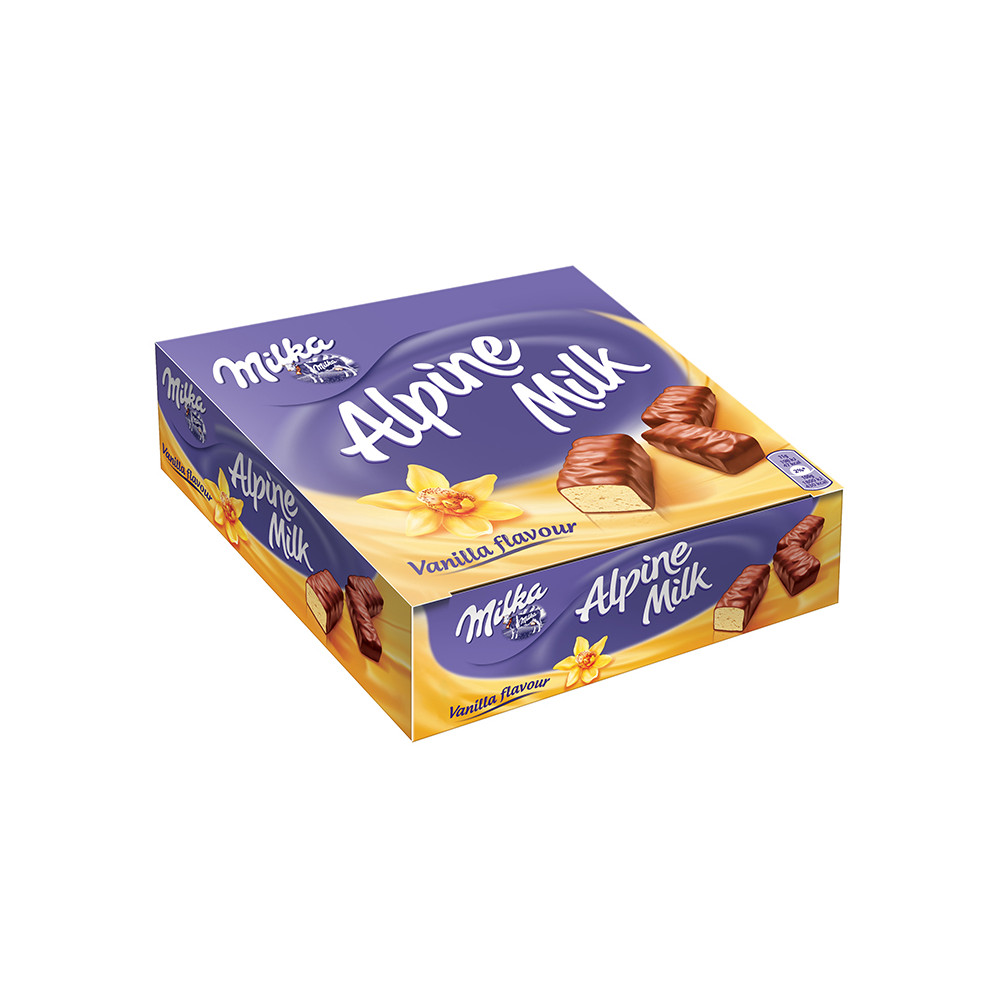 Šokoladų rinkinys MILKA Alpine Milk, 330 g-Saldainiai-Saldumynai