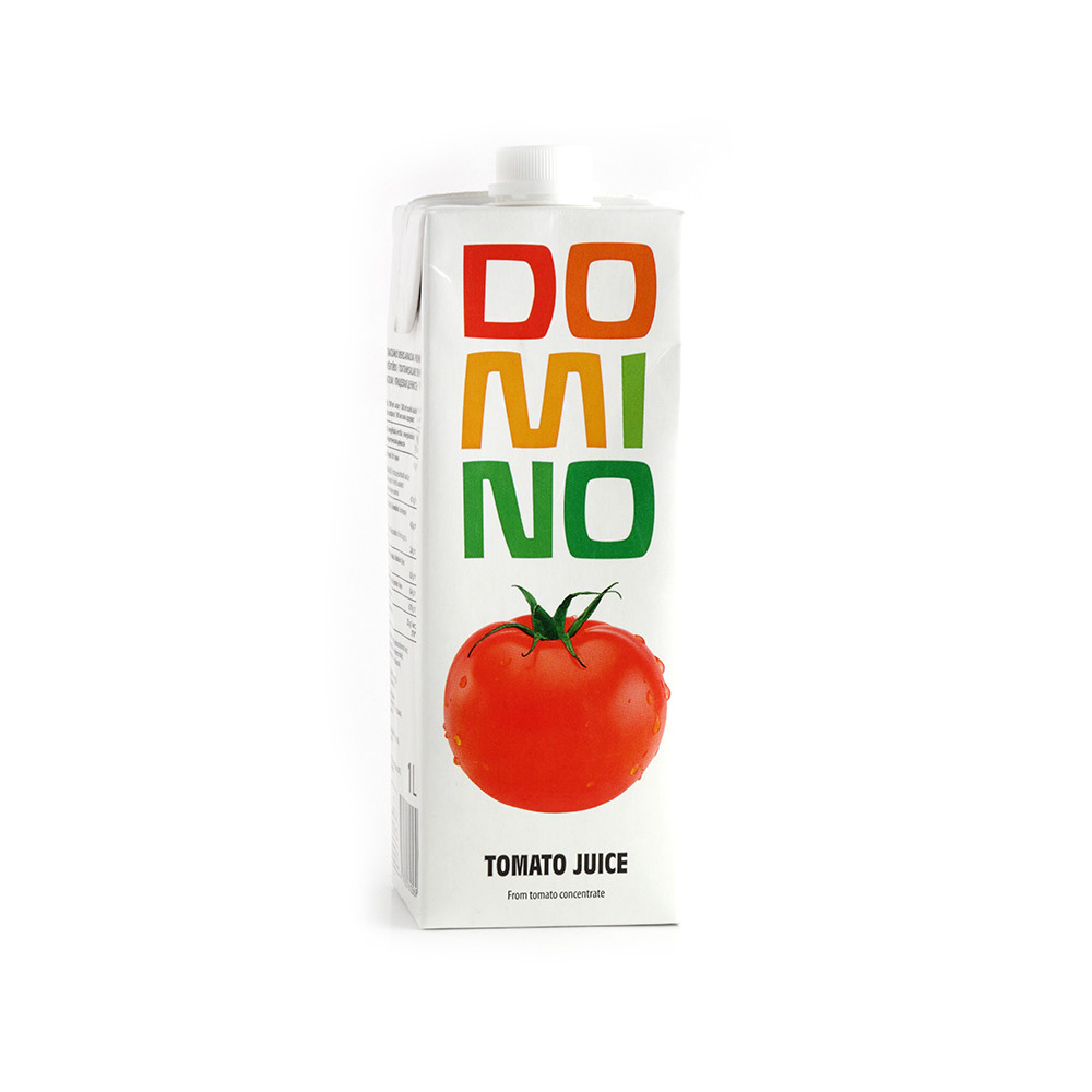 Sultys DOMINO, pomidorų, 1 l-Sultys, nektarai, sulčių gėrimai-Nealkoholiniai gėrimai