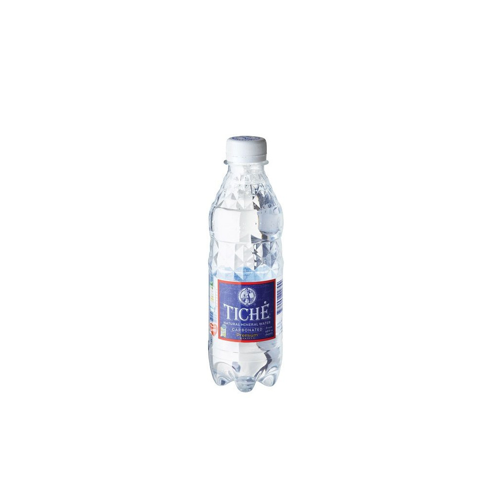 Mineralinis vanduo TICHĖ, 0.33 l, gazuotas, PET D-Gazuotas vanduo-Nealkoholiniai gėrimai