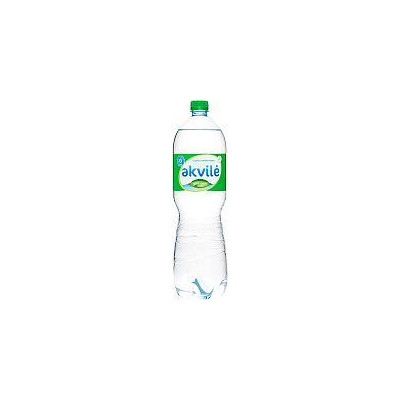 Mineralinis vanduo AKVILE 1.5 L, lengvai gazuotas, PET D-Gazuotas vanduo-Nealkoholiniai gėrimai