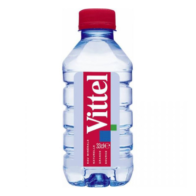 Mineralinis vanduo VITTEL, negazuotas, 0,33 l, PET D-Negazuotas vanduo-Nealkoholiniai gėrimai