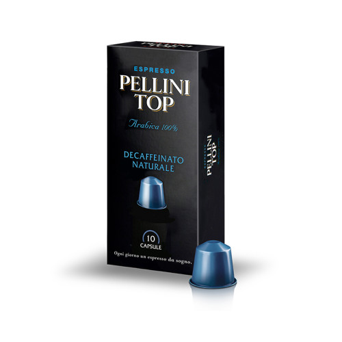 Maltos kavos kapsulės PELLINI TOP Decaffeina, 50 g (10x5g), 10 vnt./pak.-Kavos kapsulės-Kava