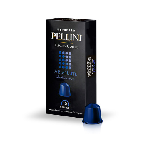 Maltos kavos kapsulės PELLINI TOP Luxury Absolute, 50g (10x5g), 10 vnt./pak.-Kavos