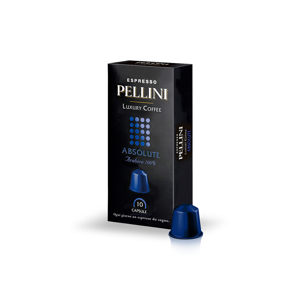 Maltos kavos kapsulės PELLINI TOP Luxury Absolute, 50g (10x5g), 10 vnt./pak.-Kavos