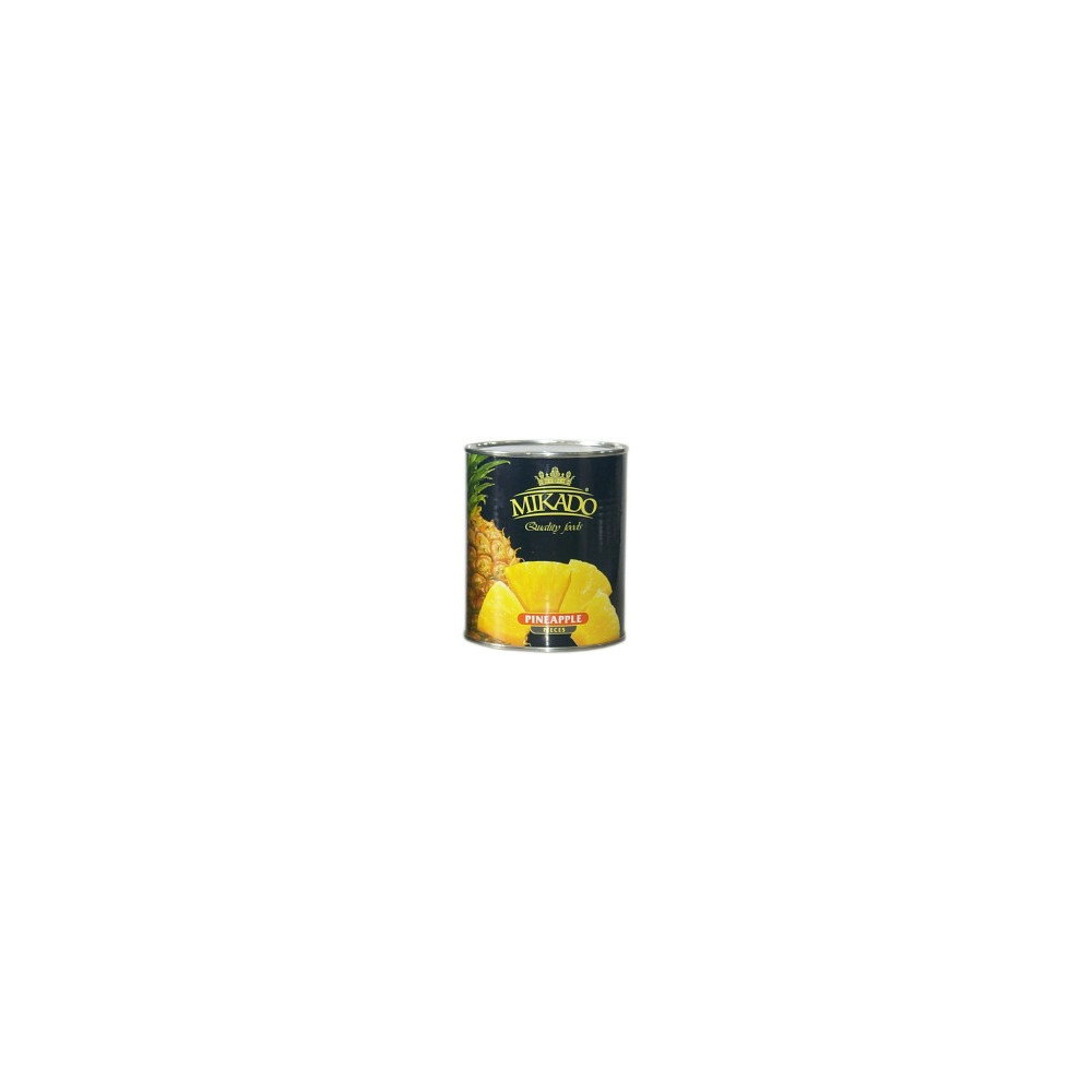 Ananasų gabaliukai MIKADO, 820 g / 490 g-Riešutai, sėklos-Užkandžiai