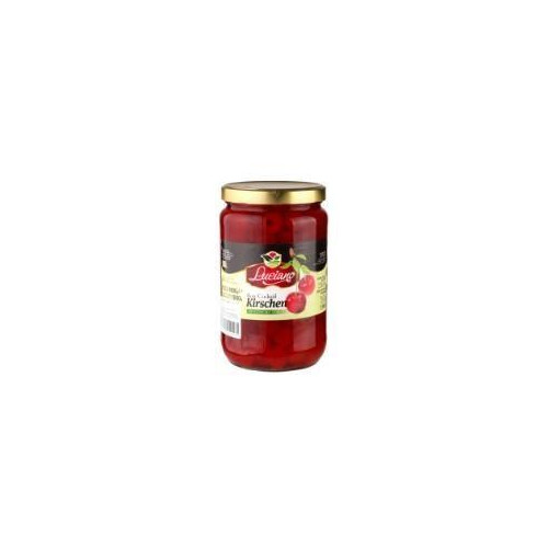 Konservuotos raudonos vyšnios LUCIANO, kokteiliams, su kotais, 1,9/1 kg-Kiti-Bakalėja