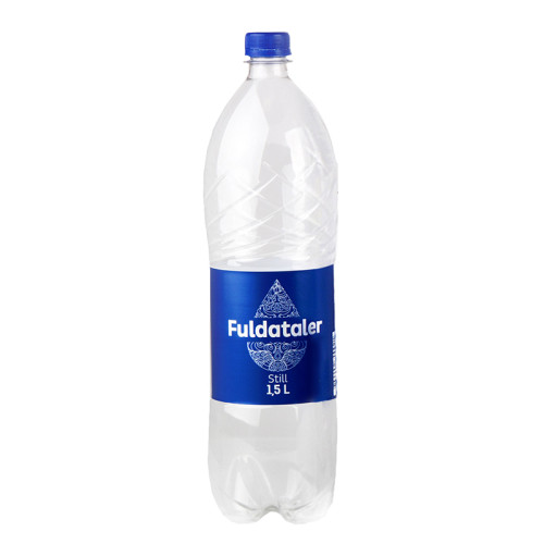 Stalo vanduo FULDATALER, negazuotas, 1,5 l, PET D-Negazuotas vanduo-Nealkoholiniai gėrimai