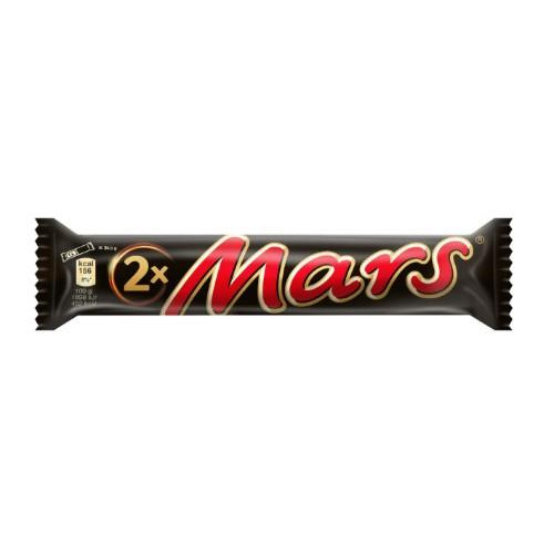 Šokoladinis batonėlis MARS 2 PACK, 70 g-Šokoladiniai batonėliai-Saldumynai