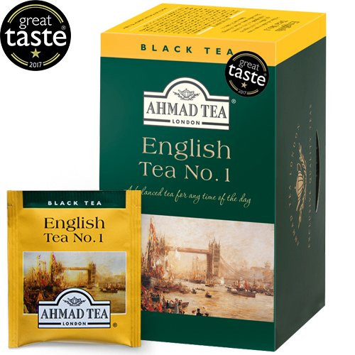 Juodoji arbata AHMAD ENGLISH NR.1, 20 arbatos vokelių-Juodoji arbata-Arbata