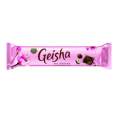 Šokoladinis batonėlis GEISHA, 37g-Šokoladiniai batonėliai-Saldumynai