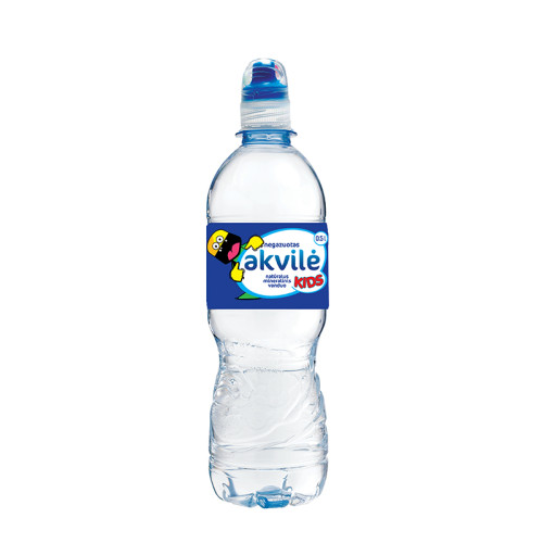Natūralus mineralinis vanduo AKVILĖ Kids, negazuotas, 0,5 l, PET D-Negazuotas