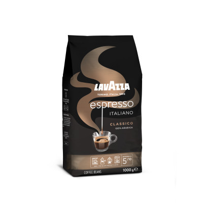 Kavos pupelės LAVAZZA Caffe Espresso, 1 kg-Kavos pupelės-Kava, kakava