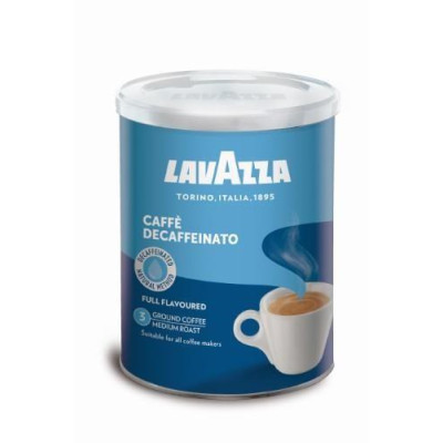 Malta kava LAVAZZA Caffe Decaffeinato, 250g skardinė-Malta kava-Kava, kakava