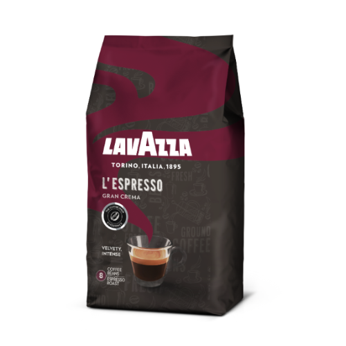 Kavos pupelės LAVAZZA L'Espresso Gran Crema, 1kg-Kavos pupelės-Kava, kakava