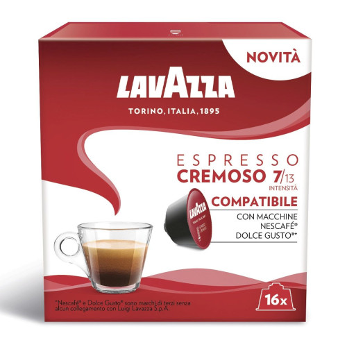 Kavos kapsulės Lavazza “Espresso Cremoso” 128g-Lavazza kavos kapsulės-Kava, kakava