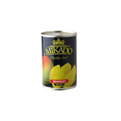 Konservuotos mangų skiltelės MIKADO, 420 g / 230 g-Konservuoti vaisiai ir uogos-Bakalėja