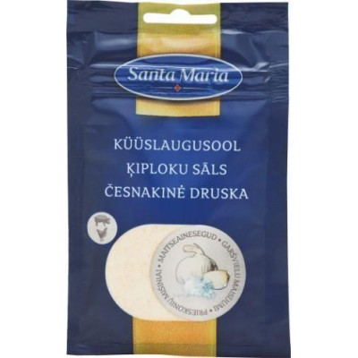 Česnakinė druska SANTA MARIA, 40 g-Prieskoniai, sultiniai, druska-Bakalėja