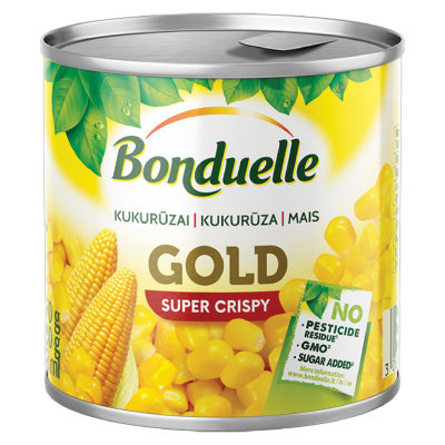 Kukurūzai BONDUELLE, 170 g / 140 g-Konservuotos daržovės-Bakalėja