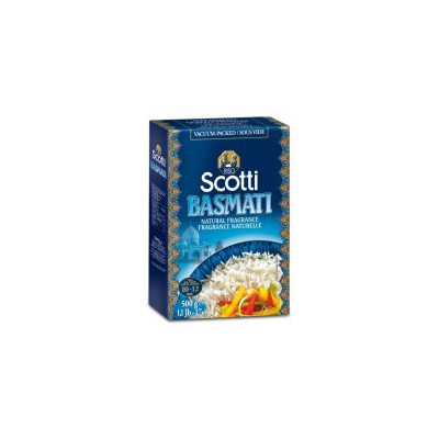 Basmati ryžiai SCOTTI, 500 g-Ryžiai-Bakalėja
