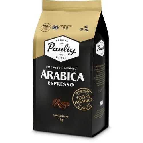 Kavos pupelės PAULIG ARABICA ESPRESSO, 1 kg-Kavos pupelės-Kava, kakava