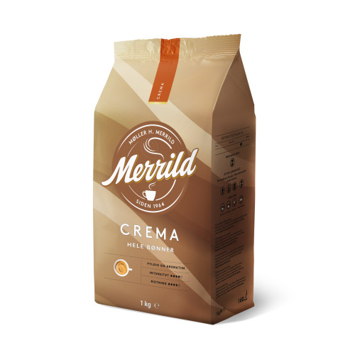 Kavos pupelės MERRILD Crema, 1kg-Kavos pupelės-Kava, kakava