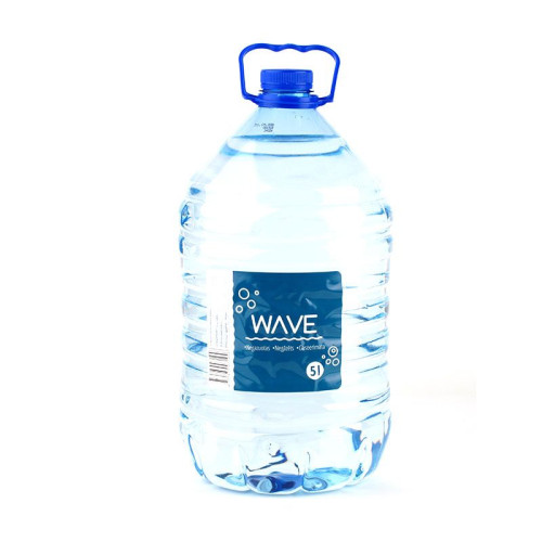 Geriamasis vanduo WAVE negazuotas, 5 l-Negazuotas vanduo-Nealkoholiniai gėrimai