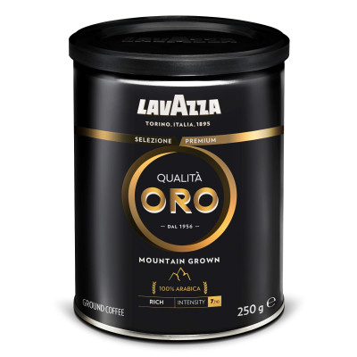 Malta kava LAVAZZA Qualita Oro Mountain grown, 250 g, metalinėje dėžutėje-Malta kava-Kava