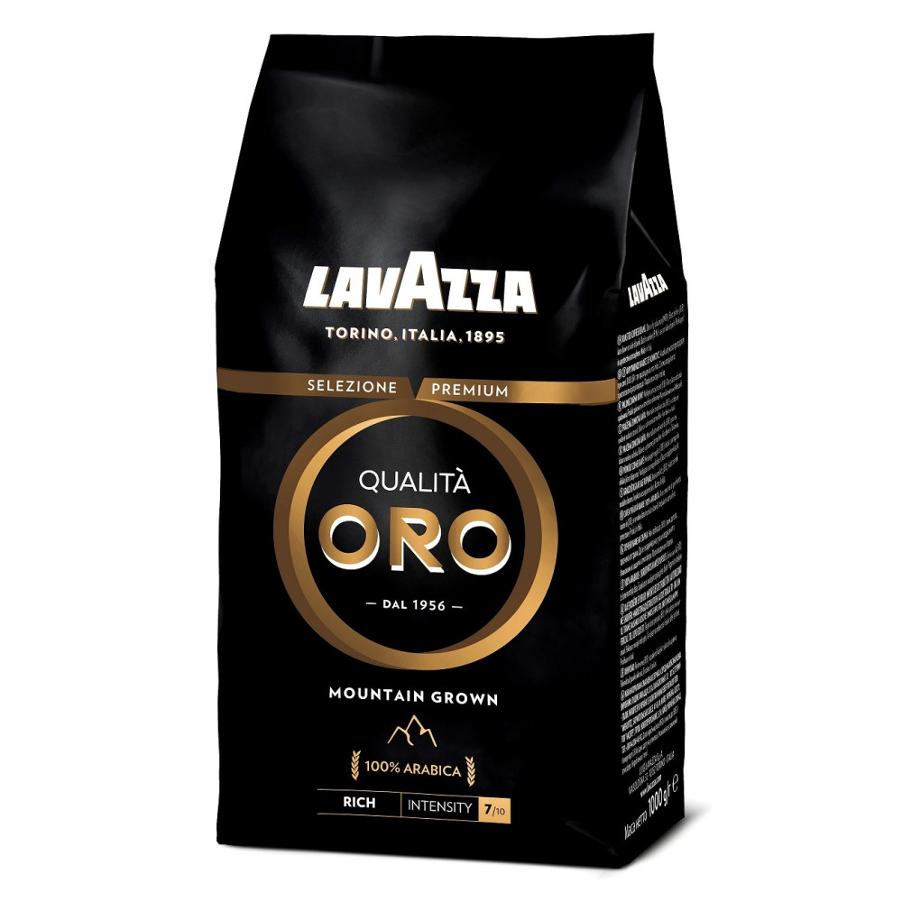 Kavos pupelės LAVAZZA Qual. Oro Mountain grown 1kg-Kavos pupelės-Kava, kakava
