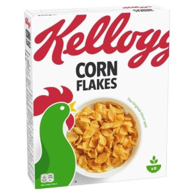 Dribsniai KELLOGG'S Corn Flakes 250g-Greitai paruošiamas maistas-Bakalėja