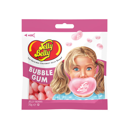 Saldainiai JELLY BELLY Bubble Gum, 70 g-Saldainiai-Saldumynai