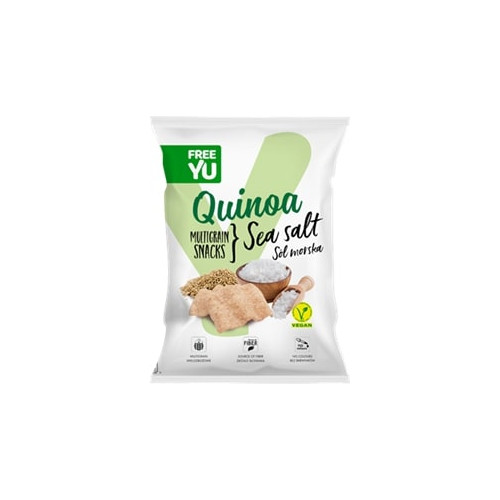 Veganiški kynvos traškučiai FREE YU, su jūros druska, 70 g-Veganiški produktai-Veganiški