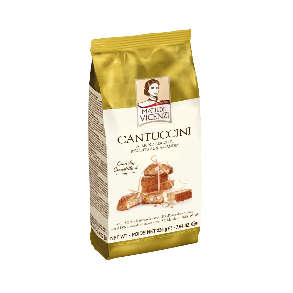 Sausainiai VICENZOVO Cantuccini, 225 g-Sausainiai-Saldumynai