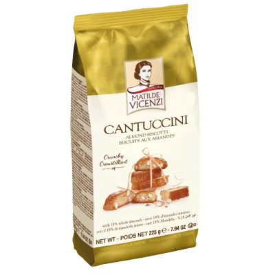Sausainiai VICENZOVO Cantuccini, 225 g-Sausainiai-Saldumynai