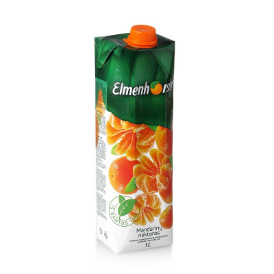 Mandarinų nektaras ELMENHORSTER, 50%, 1 l-Sultys, nektarai, sulčių gėrimai-Nealkoholiniai
