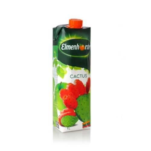 Obuolių, kaktusų ir žaliųjų citrinų sulčių gėrimas ELMENHORSTER, 1 l-Sultys, nektarai, sulčių