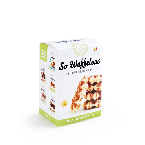 Belgiški vafliai SO WAFFELOUS, minkšti 200 g-Vafliai-Saldumynai