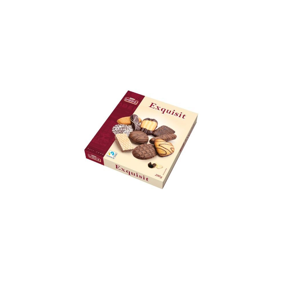 Sausainių rinkinys LAMBERTZ Exquisit, 200 g-Sausainiai-Saldumynai