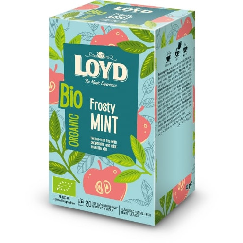 Ekologiška žolelių arbata LOYD Frosty Mint, 20 x 2g-Žolelių arbata-Arbata