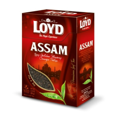 Biri juodoji arbata LOYD Assam, 80g-Juodoji arbata-Arbata