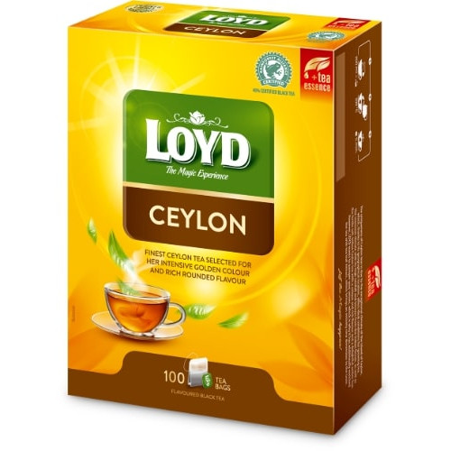 Aromatizuota juodoji arbata LOYD Ceylon, 100 x 2g-Juodoji arbata-Arbata