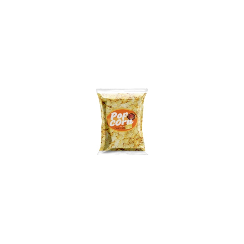Spraginti kukurūzai su sūriu CHIKI POP, 150 g-Traškučiai, tortilijos-Užkandžiai