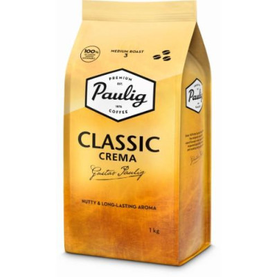 Kavos pupelės PAULIG Classic Crema, 1 kg-Kavos pupelės-Kava, kakava