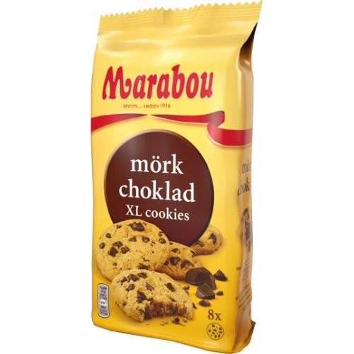Sausainiai MARABOU, su tamsiuoju šokoladu, 184 g-Sausainiai-Saldumynai