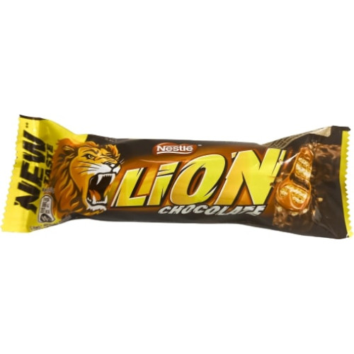 Šokoladinis batonėlis LION Chocolate, 42 g-Šokoladiniai batonėliai-Saldumynai